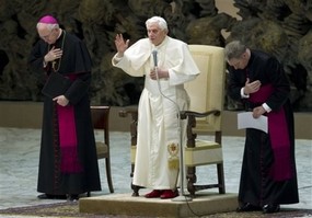 Pope with Harvey and Ganswein.jpg